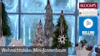 MiniTannenbaum  Weihnachtsdeko  christmas decoration  BLOOM’s Floristik [upl. by Alimaj]