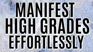 VERY POWERFUL Subliminals for Manifesting High Grades [upl. by Atiuqam]