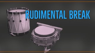 DRUM RUDIMENT LESSON FOR DRUM SET w BEAT NOTE APP [upl. by Fenn738]