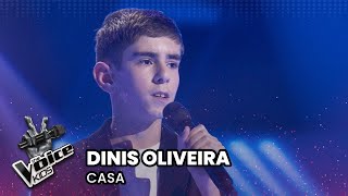 Dinis Oliveira  “Casa”  Provas Cegas  The Voice Kids Portugal 2024 [upl. by Kifar]