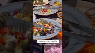 Brunch Buffet Radisson Mumbai food ytshorts [upl. by Neelyam]