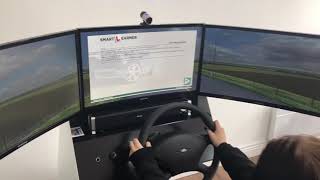 UKs FIRST PUBLIC DRIVING SIMULATOR SmartLearner Driving School in Coventry [upl. by Otes]