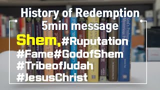 【5min message 027】 Genesis Genealogies  The Genealogy according to the Line of Seth  Shem [upl. by Levesque]