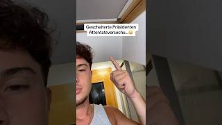 Gescheiterte Präsidenten Attentatsversuche…😳 foryou trending trend fypシ゚viral viralvideo fy [upl. by Connors]