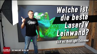 Die beste und die zweitbeste LaserTVLeinwand [upl. by Hellene979]