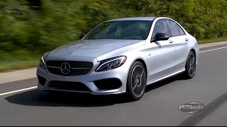 2016 Mercedes Benz C43  C450 AMG Sport FIRST DRIVE REVIEW [upl. by Caesar]