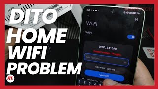 DITO HOME WIFI PREPAID COULD NOT CONNECT SOLVED [upl. by Ailliw899]