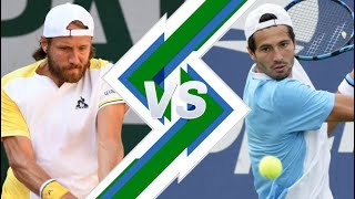 Lucas Pouille vs Titouan Droguet  RENNES 2023 [upl. by Andreas]