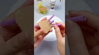 Easy Origami  10 Seconds To Teach You How To Make A Small Chair   Diy Tutorial  Folding [upl. by Palocz]