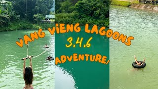 Blue Lagoon 3 4 amp 6 In Vang Vienna 🌊 An Adventure Through Beauty amp Chaos 🌧️ [upl. by Bora]