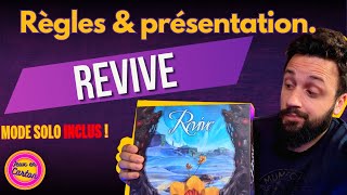 REVIVE  Règles amp Présentation  Jeux de société  Jeux en Carton [upl. by Dudden]