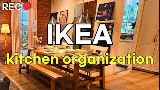 IKEA kitchen organization installation SHOWROOM shopping in korea vlog haul  KOREA VLOG FOOD [upl. by Nohj]