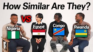 Can African Countries Understand Each Other Egypt Nigeria Democratic Republic of Congo Rwanda [upl. by Franni]