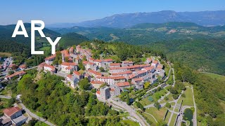 SLOVENIA Stanjel Cerje Drone Captured [upl. by Notirb]