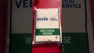 Veeba white cheese dressing review cheese myonies pizza sandwich burger veeba youtube [upl. by Otrebogad]