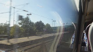 Passing Meadowhall on a Cross Country Voyager 20921 [upl. by Marbut]