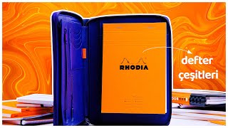 Rhodia Defter Modelleri [upl. by Aicala]