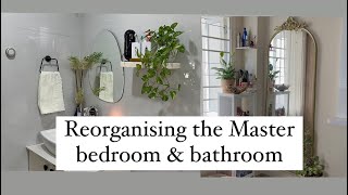 Bathroom ని కూడా organise చేస్తారా Master bedroom and bathroom reset podi idly for breakfastvlog [upl. by Stiruc]