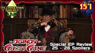 Faction or Fiction  Digimon Ghost Game Special Episode Review  The Code Crown Podcast LIVE [upl. by Kal394]