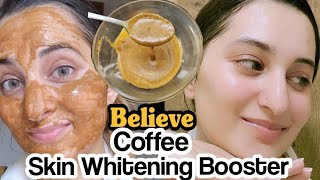 World Best Glowing Coffee Facial Skin Brightening With Natural Ingredients Live Results [upl. by Nosnah]