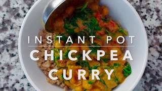 Instant Pot Chickpea Curry [upl. by Paulette568]