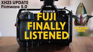 EXCITING Fujifilm XH2s Firmware 50  ISO Dial Setup Guide [upl. by Milena]