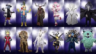 The Masked Singer • Season 1 • All Reveals [upl. by Anned]