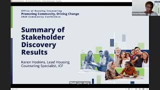 2024 OHC Community Conference Housing Counseling Model Industry Standards Audio Descriptions [upl. by Tollmann]