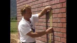 Masonry tricks of the trade Corner Poles and Masonry Tape Measures [upl. by Aihtennek842]