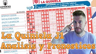 QUINIELA JORNADA 1 💰 ANALISIS y PRONOSTICOS  LA LIGA EA SPORTS 2425 [upl. by Nylarak]