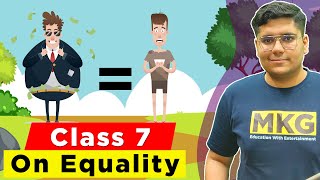 On Equality  Class 7 Civics Chapter 1  class 7 On Equality [upl. by Nahguav860]