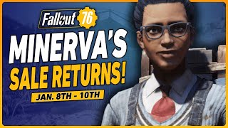 Fallout 76 Minerva Sale Location  January 8th  10th [upl. by Beaulieu]