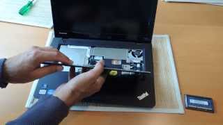 Lenovo Thinkpad S430 RAM WLAN Msata Upgrade Keyboard repair replacement Aufrüstung [upl. by Aridnere]