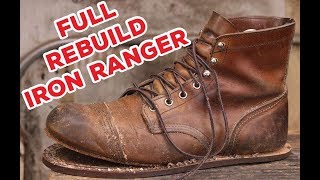 RED WING IRON RANGER Resole 50 [upl. by Hickie814]