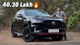 Mafia Boss is Here🔥 2023 MG Gloster Black Storm 4WD Review [upl. by Mayworm]