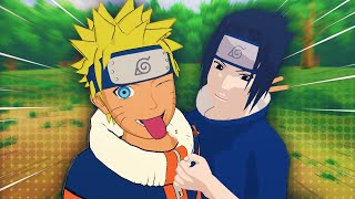 Naruto and Sasuke do more than just KISS NARUTO VRCHAT [upl. by Yedorb911]