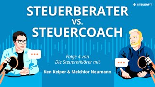 Steuercoach vs Steuerberater Wer kann was  Steuerfrei Podcast [upl. by Suolekcin]