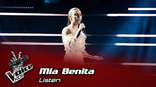 Mia Benita  quotListenquot  Semifinal  The Voice Kids [upl. by Price]