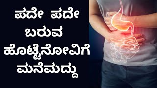 ಪದೇ ಪದೇ ಬರುವ ಹೊಟ್ಟೆ ನೋವಿಗೆ ಮನೆಮದ್ದು  Pade Pade Hotte Novige Mane Maddu  Hotte Novu Kannada [upl. by Ayiram679]