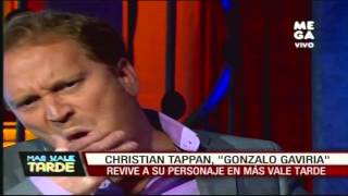 Christian Tappan revive a su personaje Gonzalo Gaviria en Más Vale Tarde [upl. by Fariss]