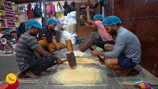 Gwalior Famous Gajak Making At Mohini Mega Factory l Gwalior Street Food [upl. by Fesoj972]