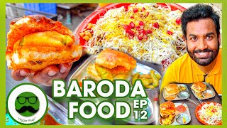 Vadodara Street Food Episode 12  Day Night Vada Pav  Paras Paan amp More  Veggie Paaji [upl. by Clarence]