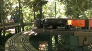 Hi Def Lionel On The Santa Ynez Valley Redwood Railway MarchApril 2012 [upl. by Ecirtam901]