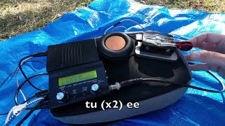 QRP CW using QCXmini [upl. by Bunde4]