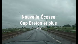 Road trip en NouvelleÉcosse  Cap Breton et plus 2022 [upl. by Kennith]