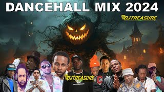 DANCEHALL MIX 2024  VYBZ KARTEL MASICKA VALIANT  DJ TREASURE [upl. by Lacy442]