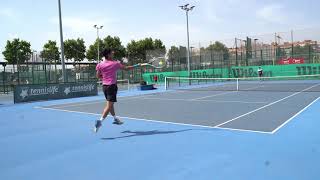 Daniel Crowie  Bruguera Tennis Academy  Barcelona [upl. by Vinna]