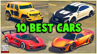 Top 10 Best Cars in GTA 5 Online 2024 Best Vehicles To Buy [upl. by Giulietta]