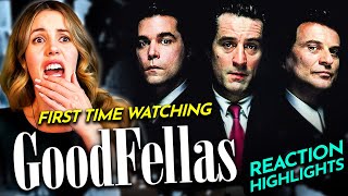 GOODFELLAS 1990 Movie Reaction w Cami FIRST TIME WATCHING [upl. by Nawiat]