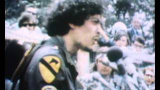 A Vietnam War veteran speaking at an antiwar protest in Washington [upl. by Glynis271]